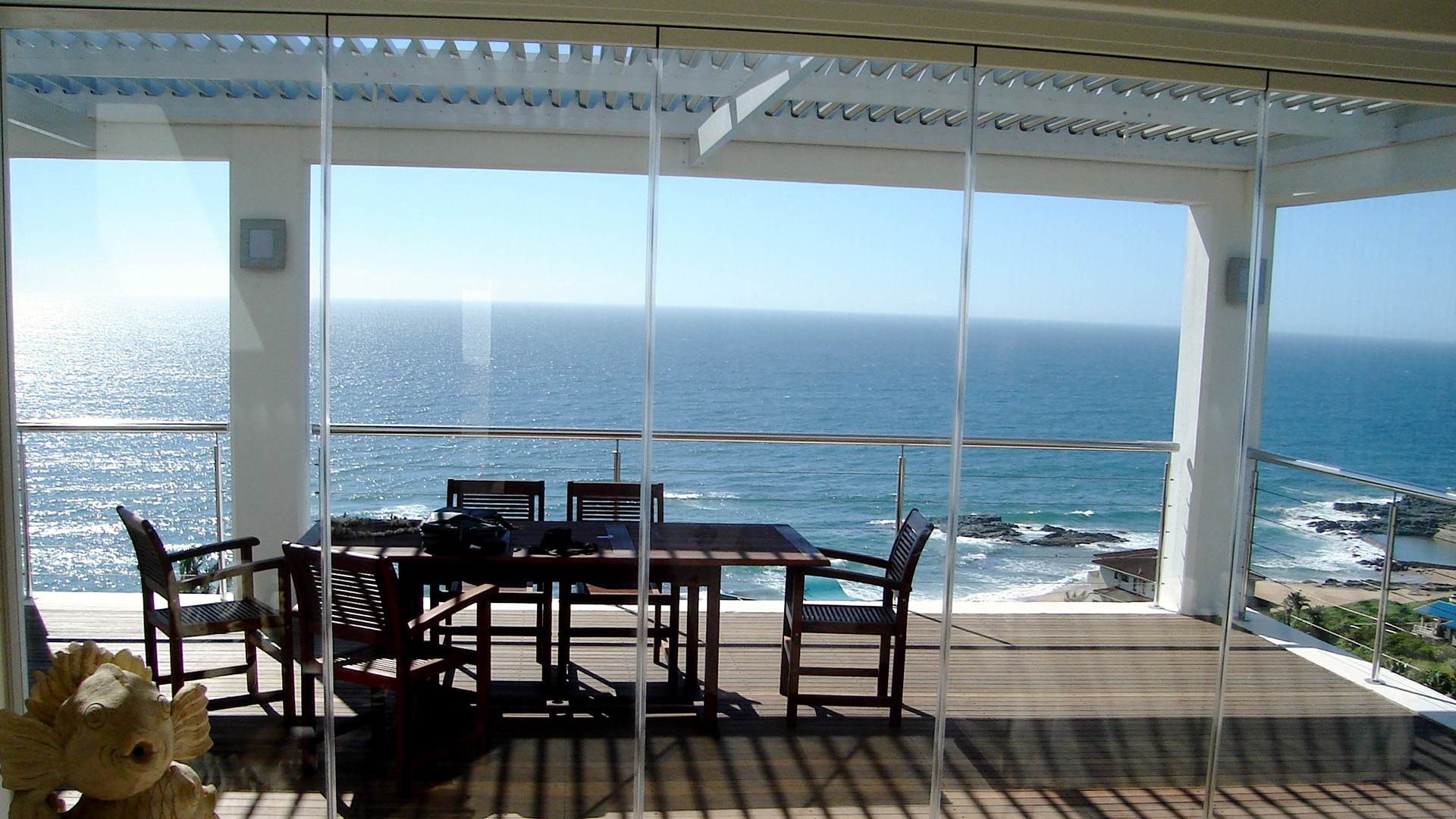 Pergola et Murs de verre